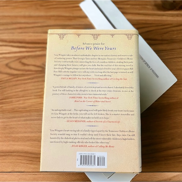 2/$30 NEW Before We Were Yours: A Novel Hardcover – June 6 2017 - Lisa Wingate - Picture 2 of 6